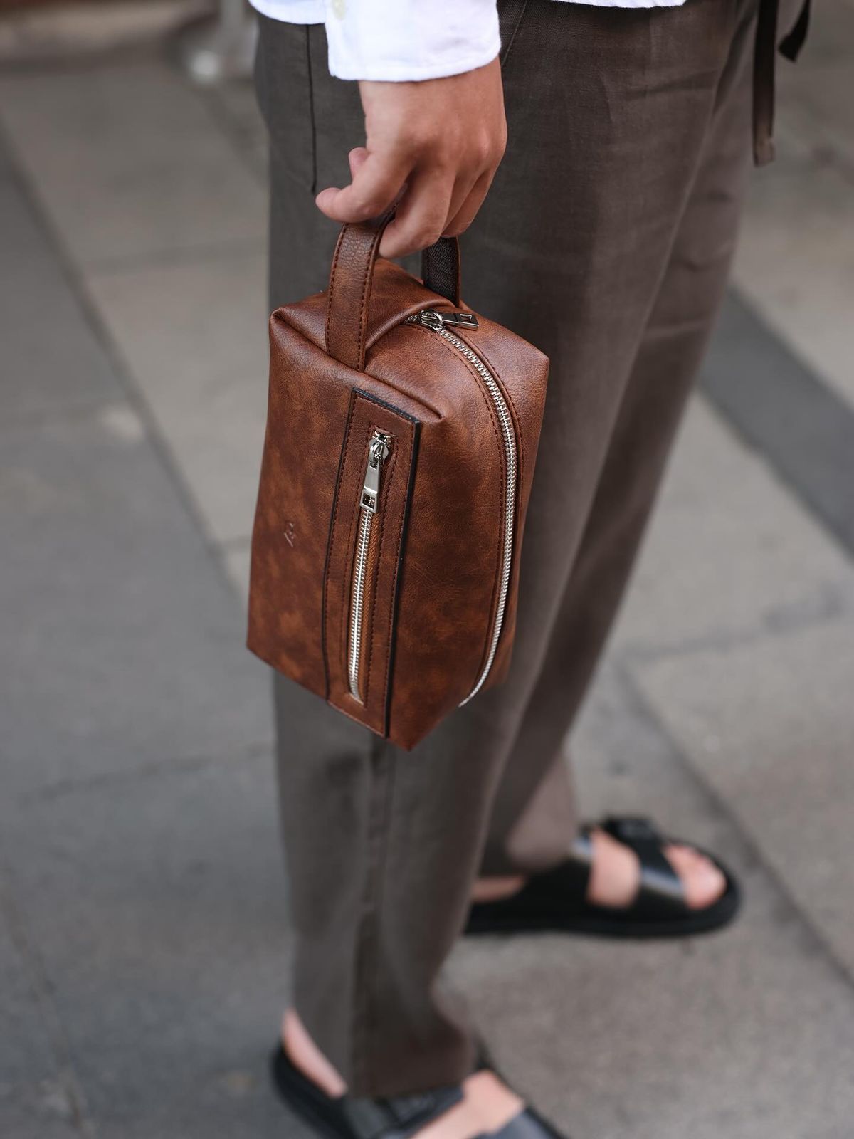 Neceser cuero personalizado Yoru