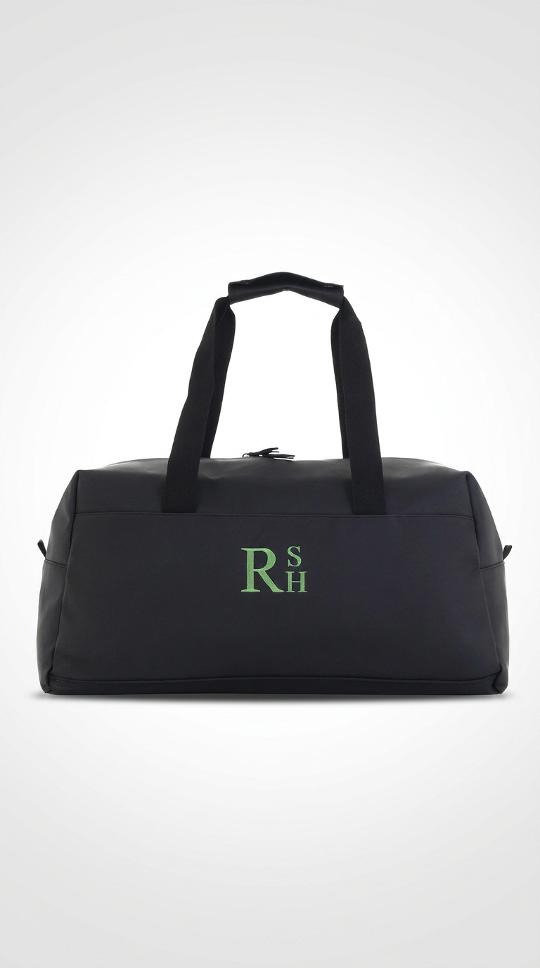 BOLSA DE VIAJE PERSONALIZADA | Poliéster Reciclado Negro