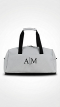 BOLSA DE VIAJE PERSONALIZADA | Poliéster Reciclado Gris