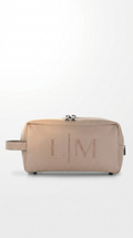 NECESER DE PIEL PERSONALIZADO | Beige